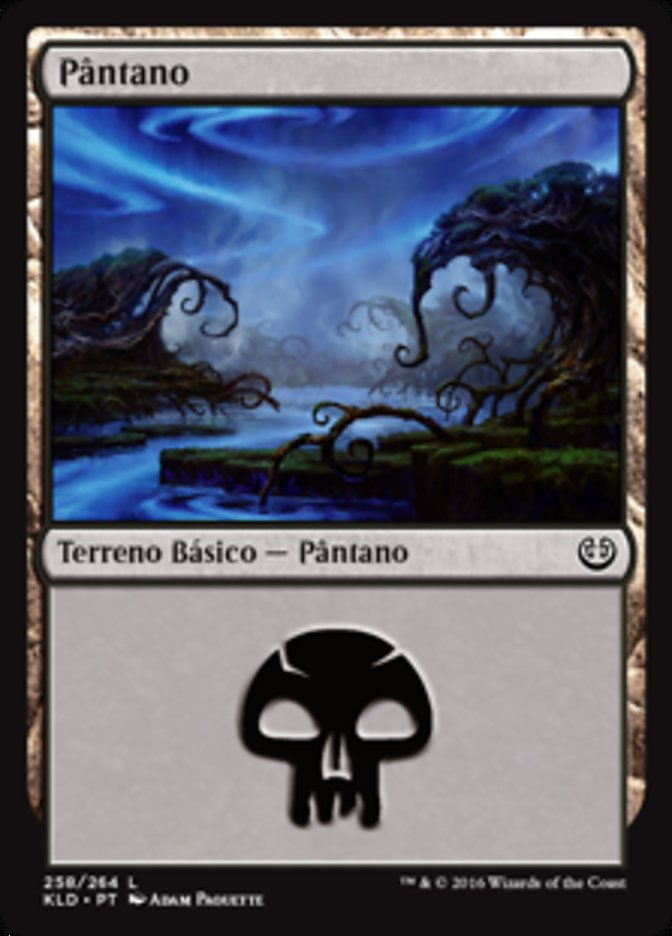 Pântano / Swamp - Magic: The Gathering - MoxLand