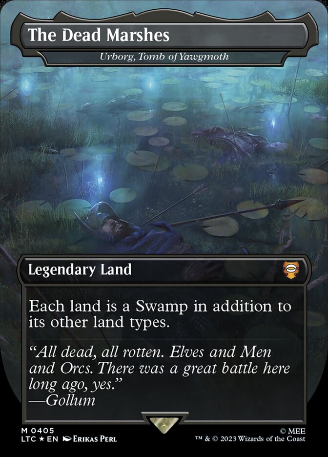 Os Pântanos Mortos / The Dead Marshes - Magic: The Gathering - MoxLand