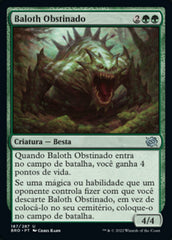 Baloth Obstinado / Obstinate Baloth - Magic: The Gathering - MoxLand