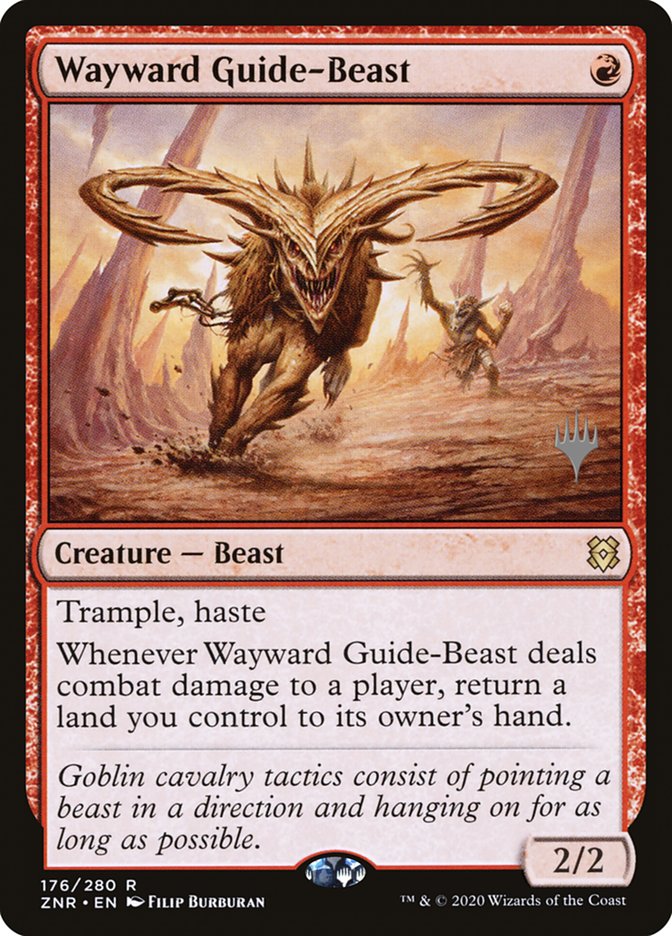 Fera-guia Errática / Wayward Guide-Beast - Magic: The Gathering - MoxLand