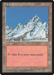 Montanha Nevada / Snow-Covered Mountain - Magic: The Gathering - MoxLand