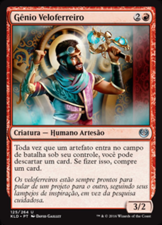 Gênio Veloferreiro / Quicksmith Genius - Magic: The Gathering - MoxLand