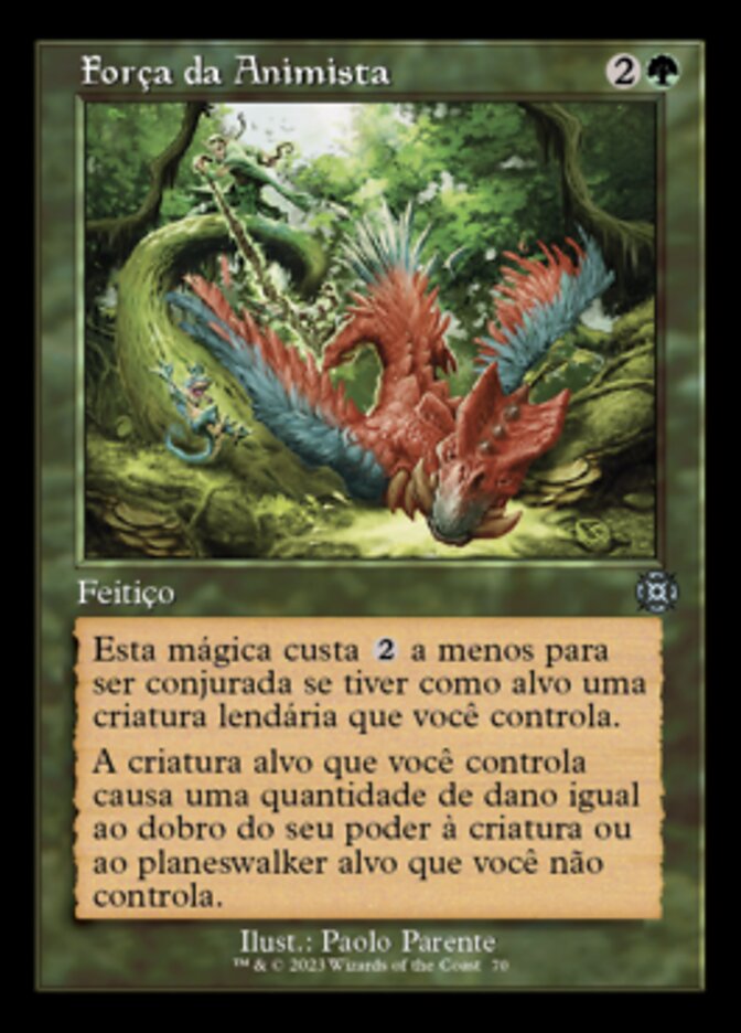 Força da Animista / Animist's Might - Magic: The Gathering - MoxLand