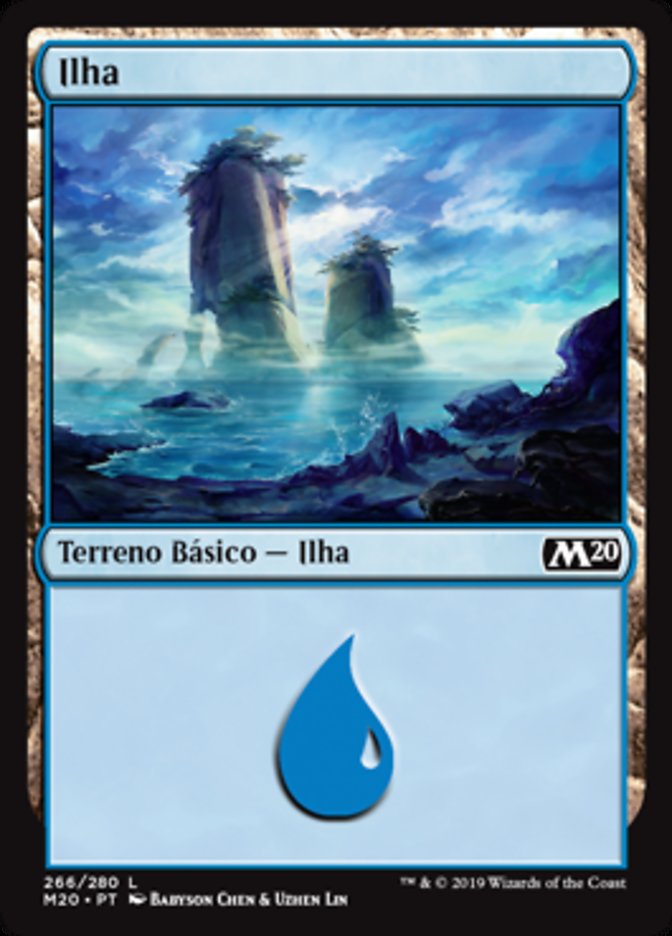 Ilha / Island - Magic: The Gathering - MoxLand