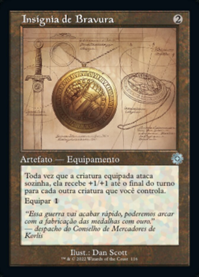 Insígnia de Bravura / Sigil of Valor - Magic: The Gathering - MoxLand