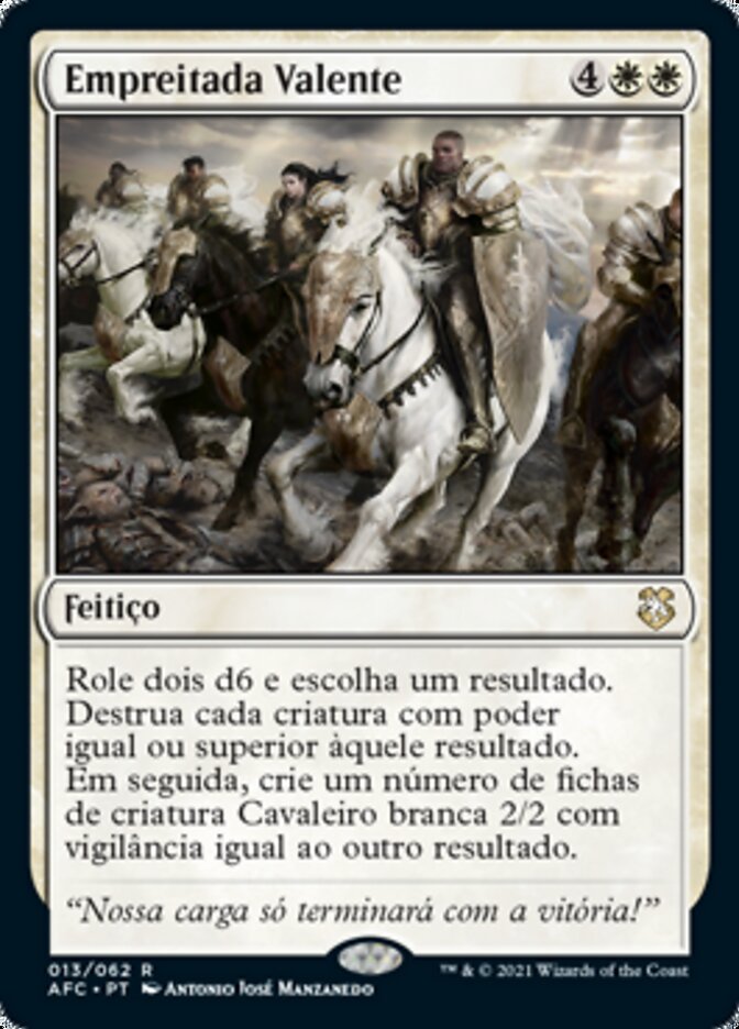 Empreitada Valente / Valiant Endeavor - Magic: The Gathering - MoxLand