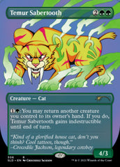 Dente-de-sabre Temur / Temur Sabertooth - Magic: The Gathering - MoxLand