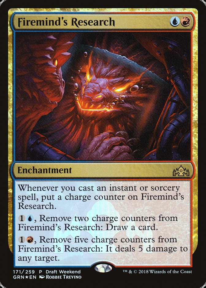 Pesquisa do Mente de Fogo / Firemind's Research - Magic: The Gathering - MoxLand