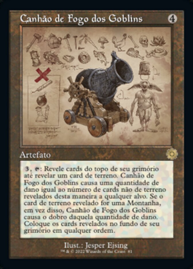 Canhão de Fogo dos Goblins / Goblin Charbelcher - Magic: The Gathering - MoxLand