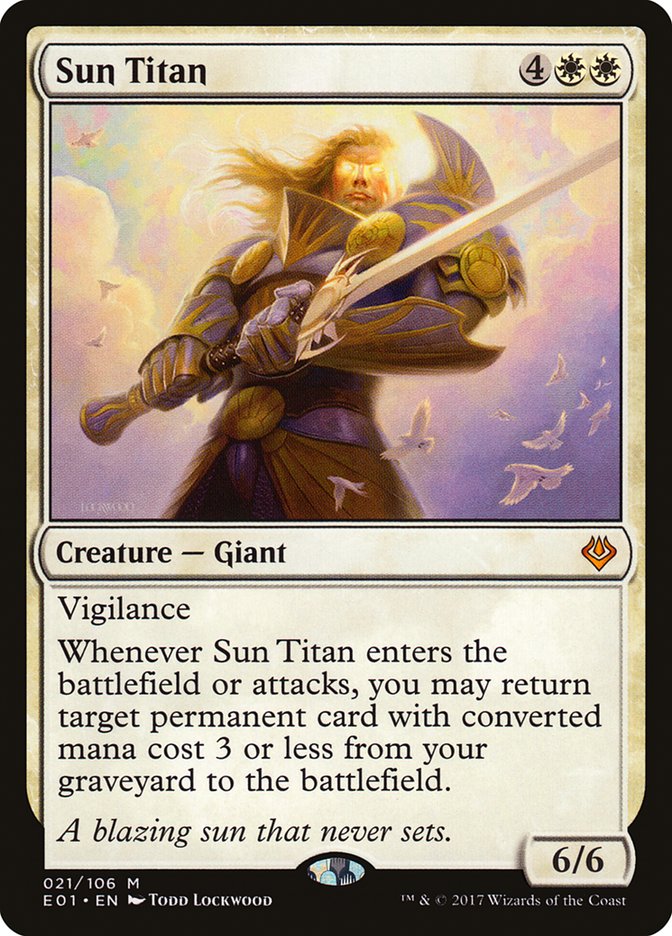 Titã de Sol / Sun Titan - Magic: The Gathering - MoxLand