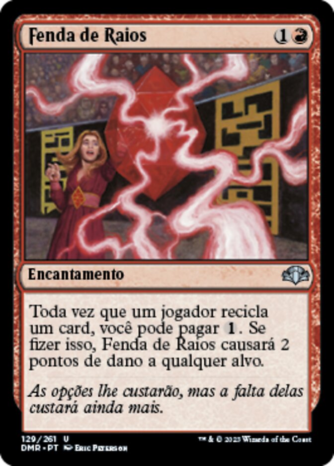 Fenda de Raios / Lightning Rift - Magic: The Gathering - MoxLand