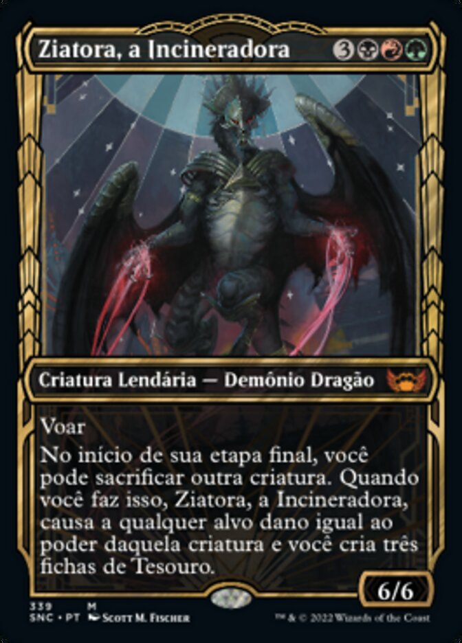 Ziatora, a Incineradora / Ziatora, the Incinerator - Magic: The Gathering - MoxLand