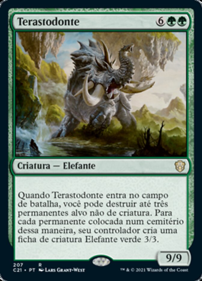 Terastodonte / Terastodon - Magic: The Gathering - MoxLand