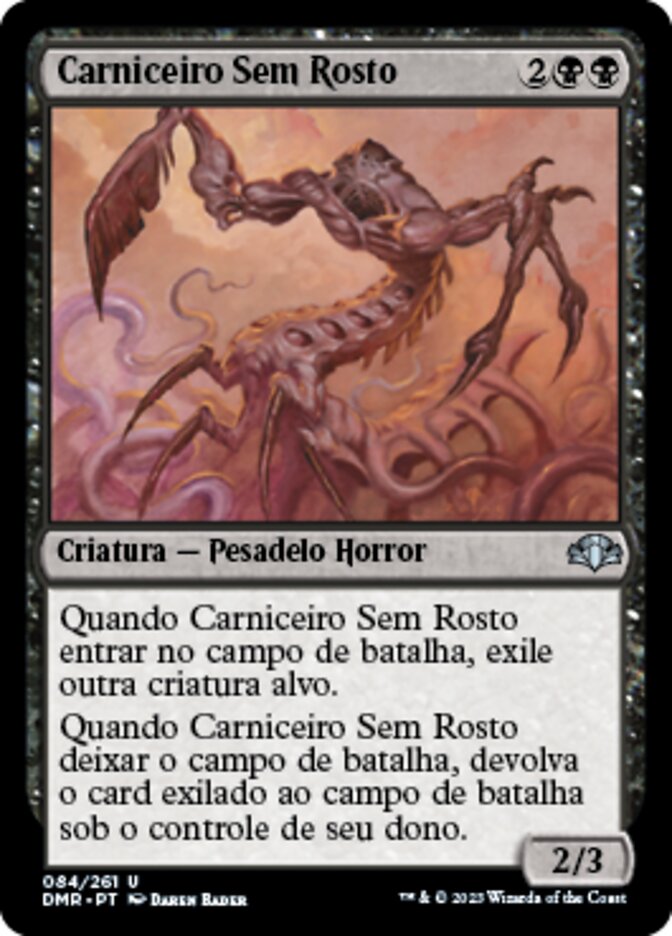 Carniceiro Sem Rosto / Faceless Butcher - Magic: The Gathering - MoxLand