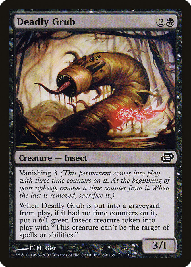 Larva Mortífera / Deadly Grub - Magic: The Gathering - MoxLand