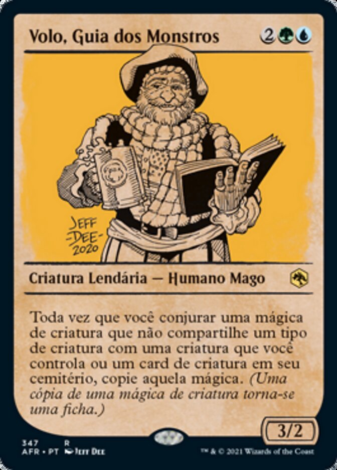 Volo, Guia dos Monstros / Volo, Guide to Monsters - Magic: The Gathering - MoxLand