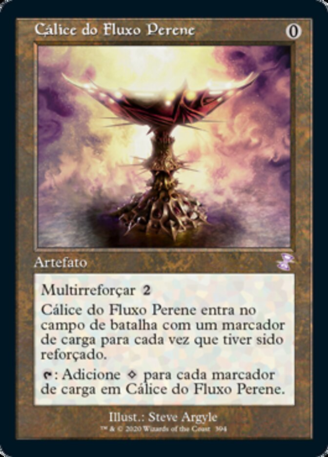 Cálice do Fluxo Perene / Everflowing Chalice - Magic: The Gathering - MoxLand