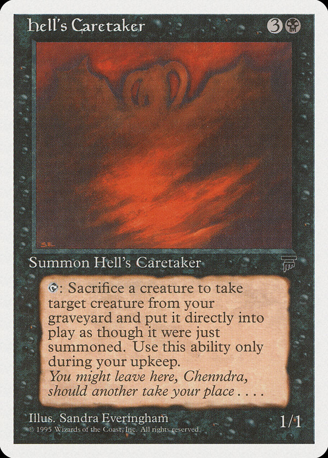 Vigia do Inferno / Hell's Caretaker - Magic: The Gathering - MoxLand