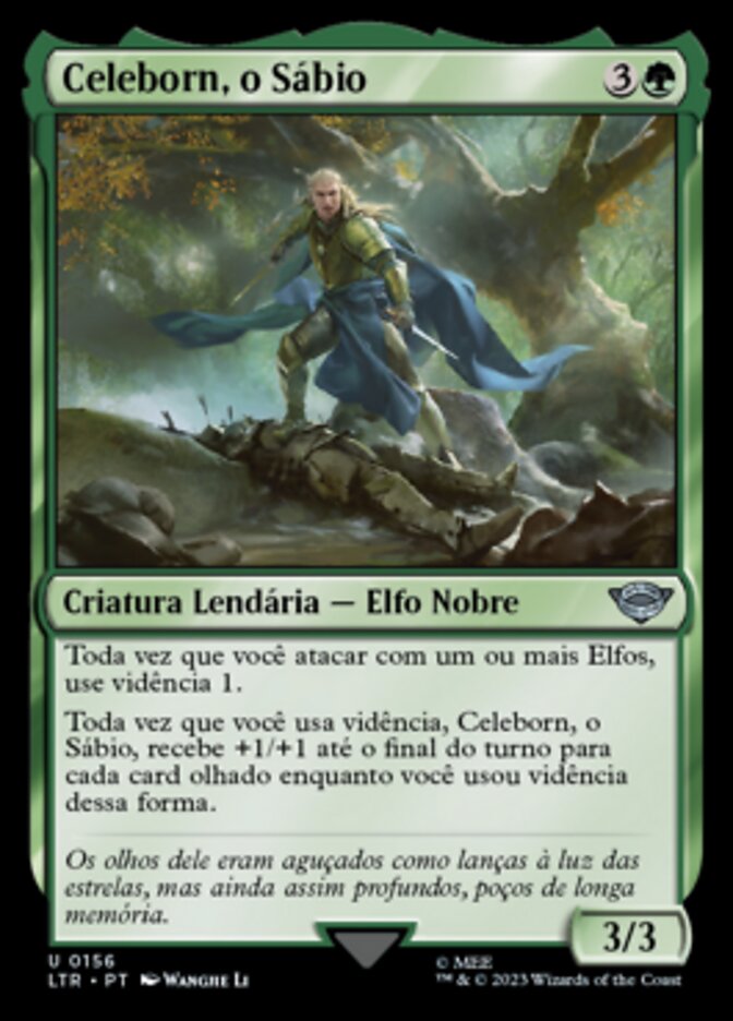 Celeborn, o Sábio / Celeborn the Wise - Magic: The Gathering - MoxLand