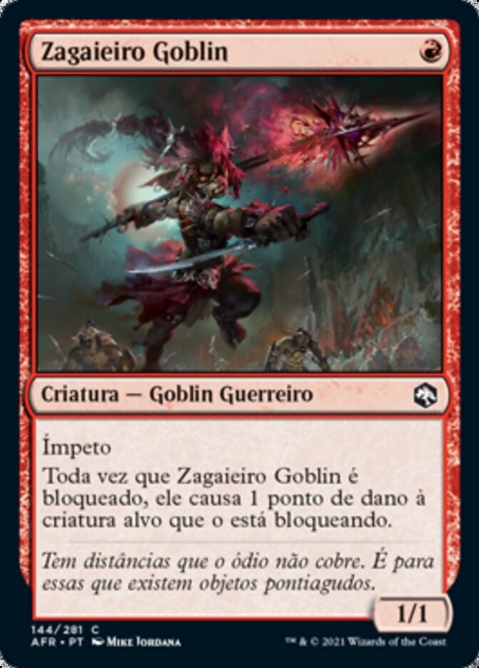 Zagaieiro Goblin / Goblin Javelineer - Magic: The Gathering - MoxLand