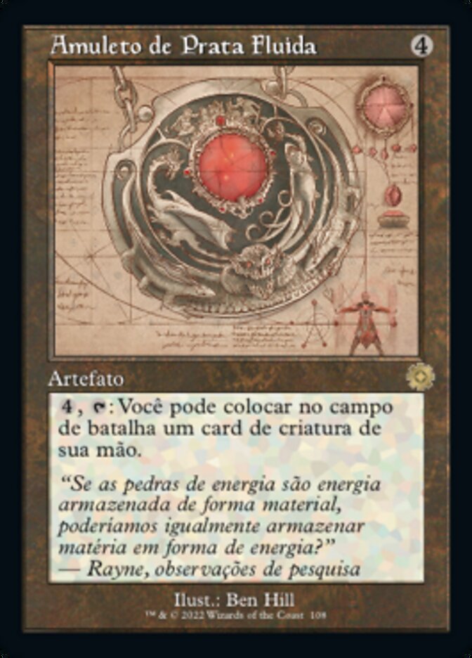 Amuleto de Prata Fluida / Quicksilver Amulet - Magic: The Gathering - MoxLand