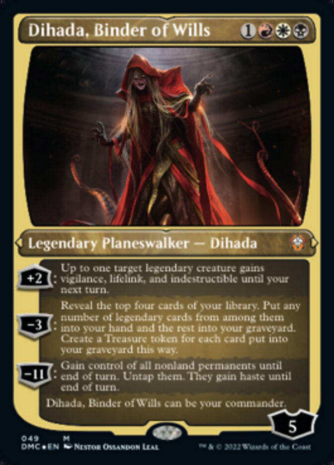 Dihada, Dominadora de Vontades / Dihada, Binder of Wills - Magic: The Gathering - MoxLand