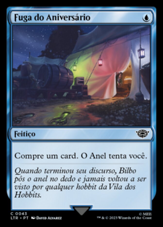 Fuga do Aniversário / Birthday Escape - Magic: The Gathering - MoxLand