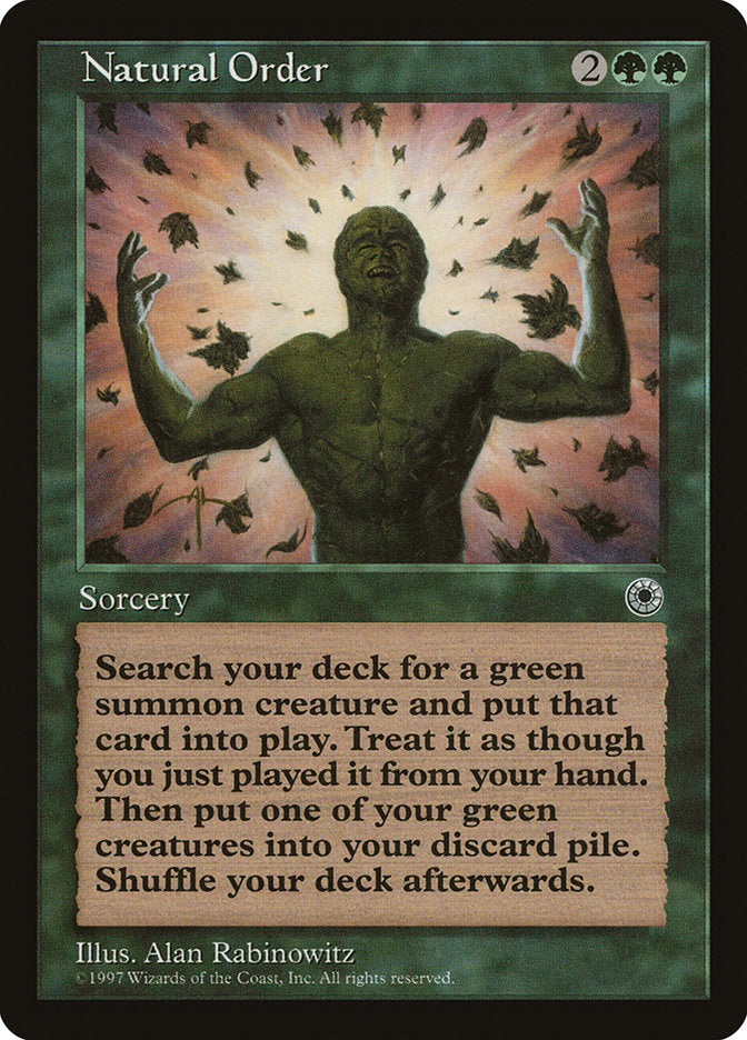 Ordem Natural / Natural Order - Magic: The Gathering - MoxLand