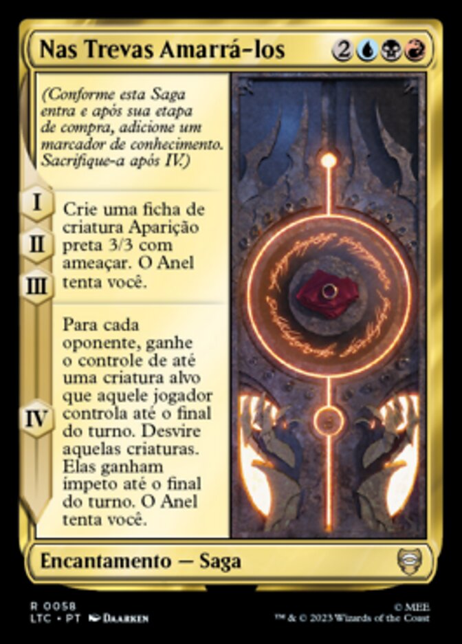 Nas Trevas Amarrá-los / In the Darkness Bind Them - Magic: The Gathering - MoxLand