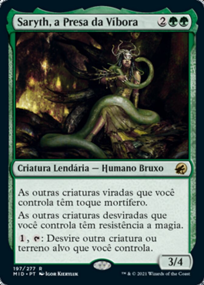 Saryth, a Presa da Víbora / Saryth, the Viper's Fang - Magic: The Gathering - MoxLand