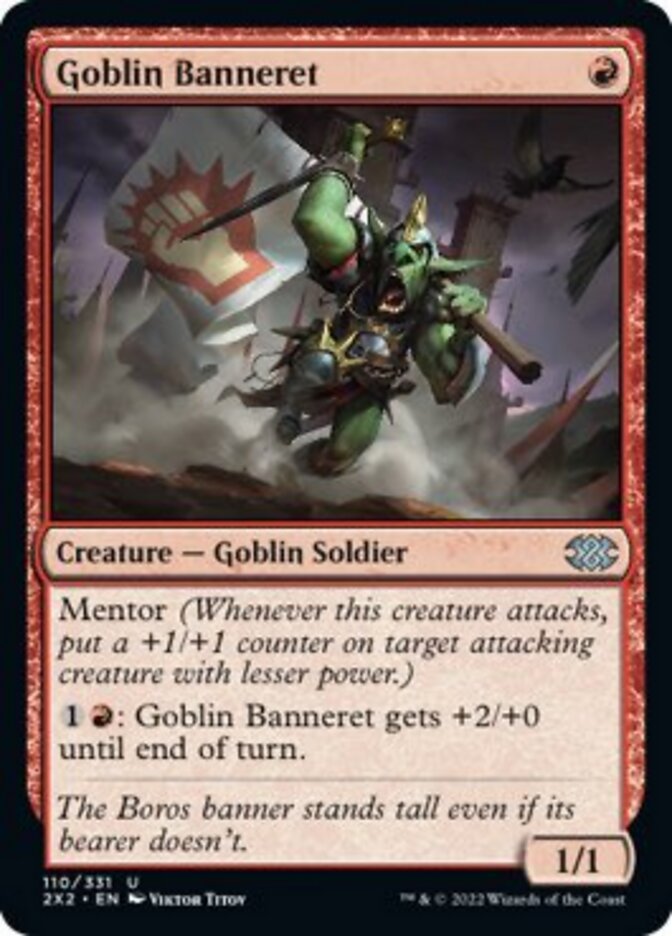 Porta-estandarte Goblin / Goblin Banneret - Magic: The Gathering - MoxLand