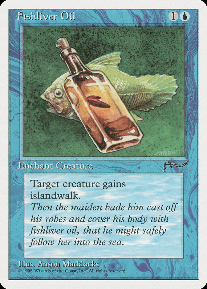 Óleo de Fígado de Peixe / Fishliver Oil - Magic: The Gathering - MoxLand