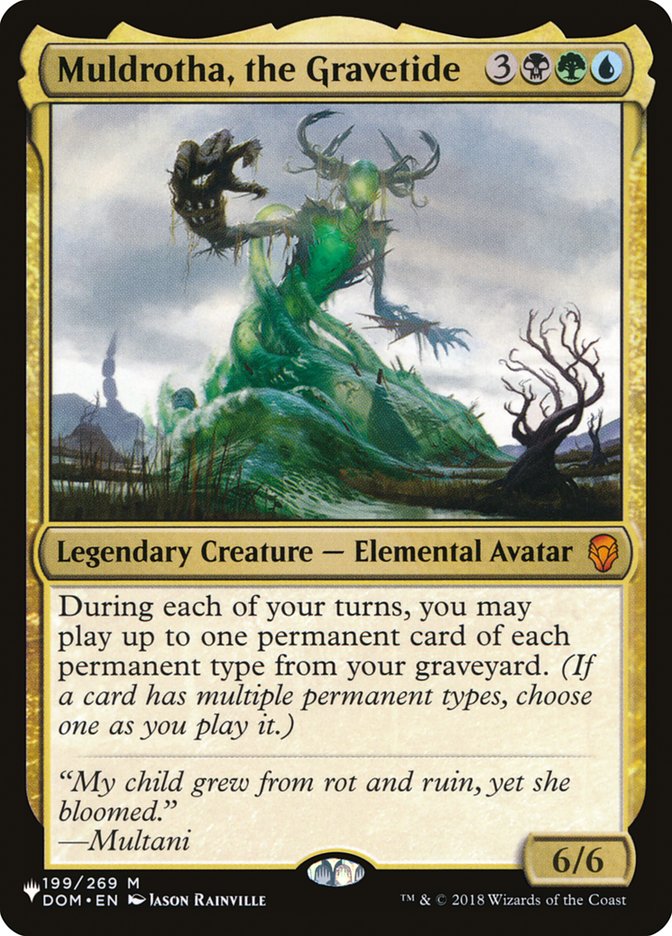 Muldrotha, a Maré Tumular / Muldrotha, the Gravetide - Magic: The Gathering - MoxLand