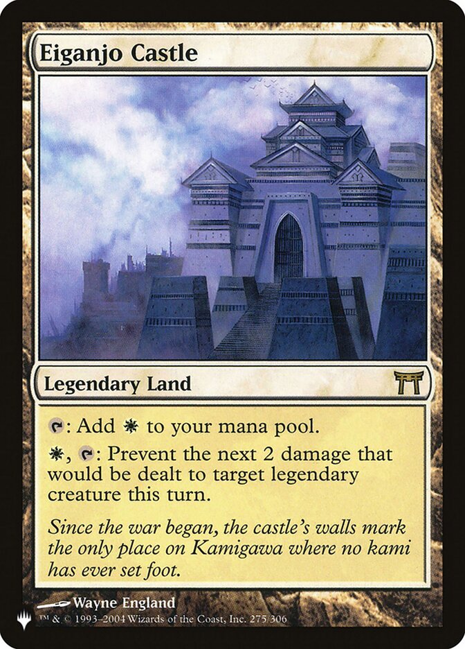 Castelo Eiganjo / Eiganjo Castle - Magic: The Gathering - MoxLand