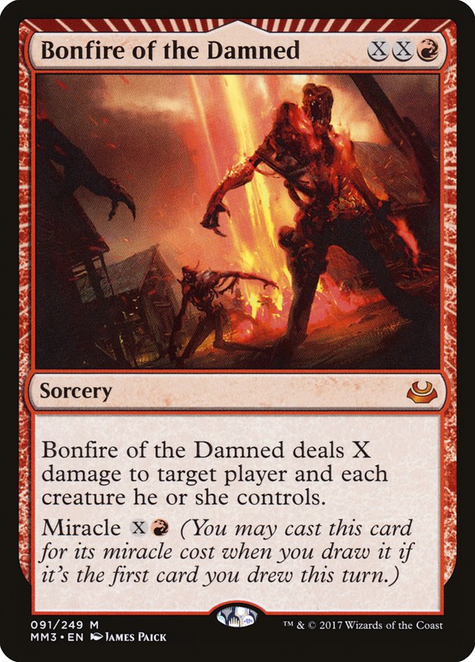 Fogueira dos Malditos / Bonfire of the Damned - Magic: The Gathering - MoxLand