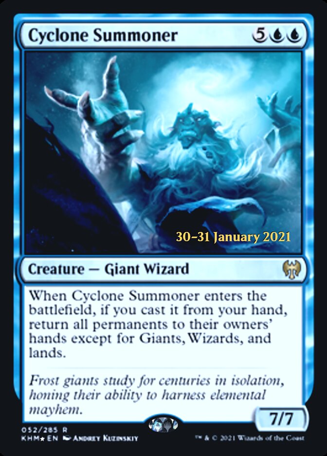 Invocador de Ciclones / Cyclone Summoner - Magic: The Gathering - MoxLand