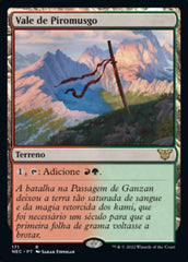 Vale de Piromusgo / Mossfire Valley - Magic: The Gathering - MoxLand