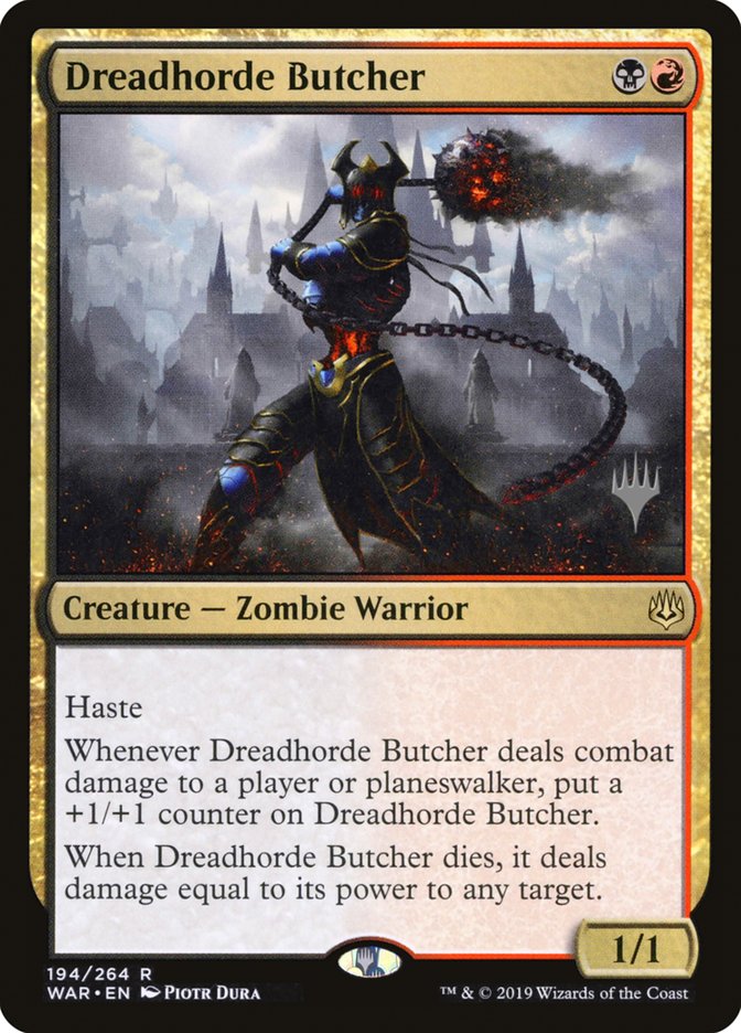 Carniceiro da Horda Medonha / Dreadhorde Butcher - Magic: The Gathering - MoxLand