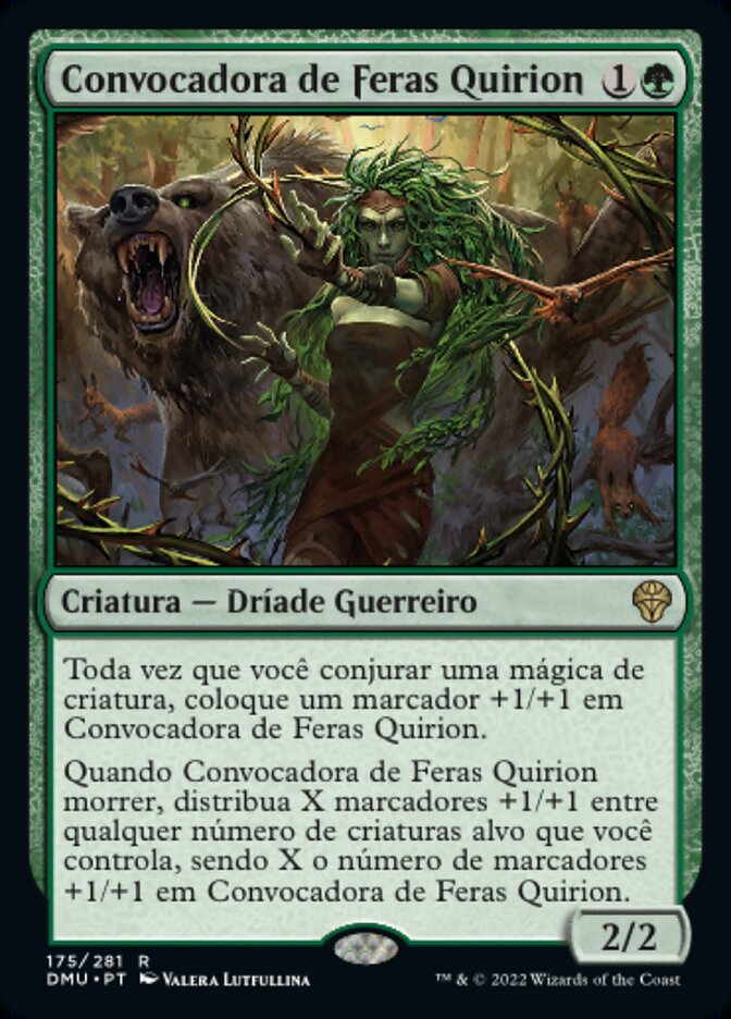 Convocadora de Feras Quirion / Quirion Beastcaller - Magic: The Gathering - MoxLand