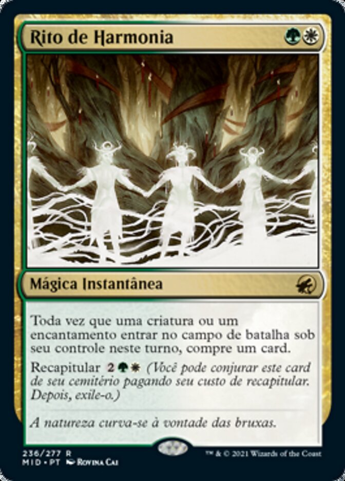 Rito de Harmonia / Rite of Harmony - Magic: The Gathering - MoxLand