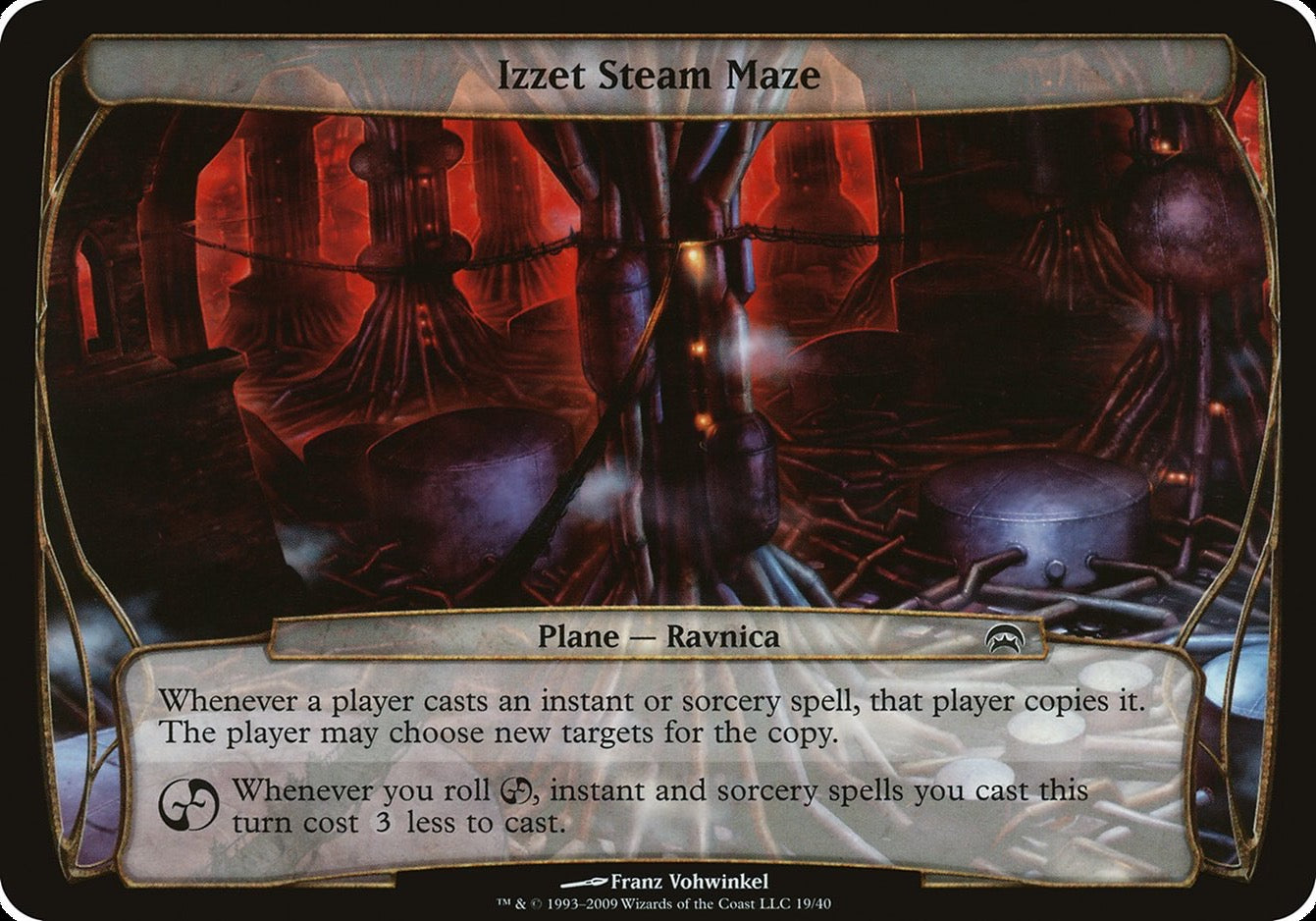 Izzet Steam Maze - Magic: The Gathering - MoxLand