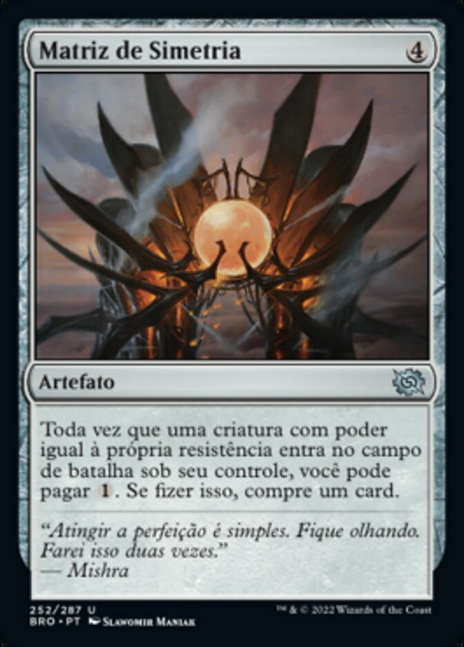 Matriz de Simetria / Symmetry Matrix - Magic: The Gathering - MoxLand