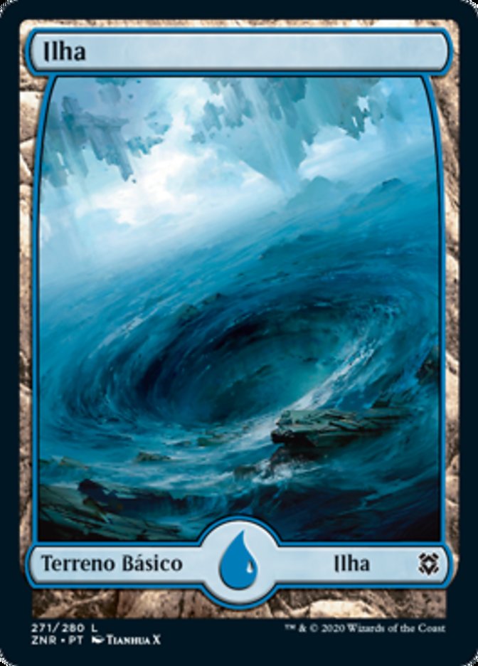 Ilha / Island - Magic: The Gathering - MoxLand