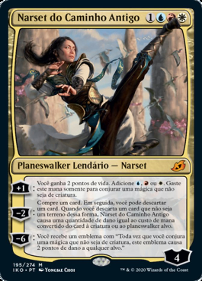 Narset do Caminho Antigo / Narset of the Ancient Way - Magic: The Gathering - MoxLand