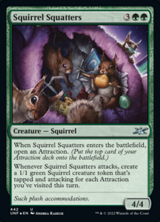 Squirrel Squatters - Magic: The Gathering - MoxLand