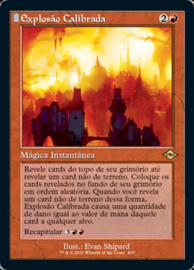 Explosão Calibrada / Calibrated Blast - Magic: The Gathering - MoxLand