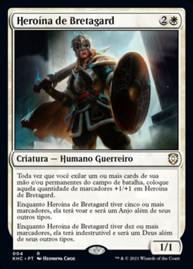 Heroína de Bretagard / Hero of Bretagard - Magic: The Gathering - MoxLand