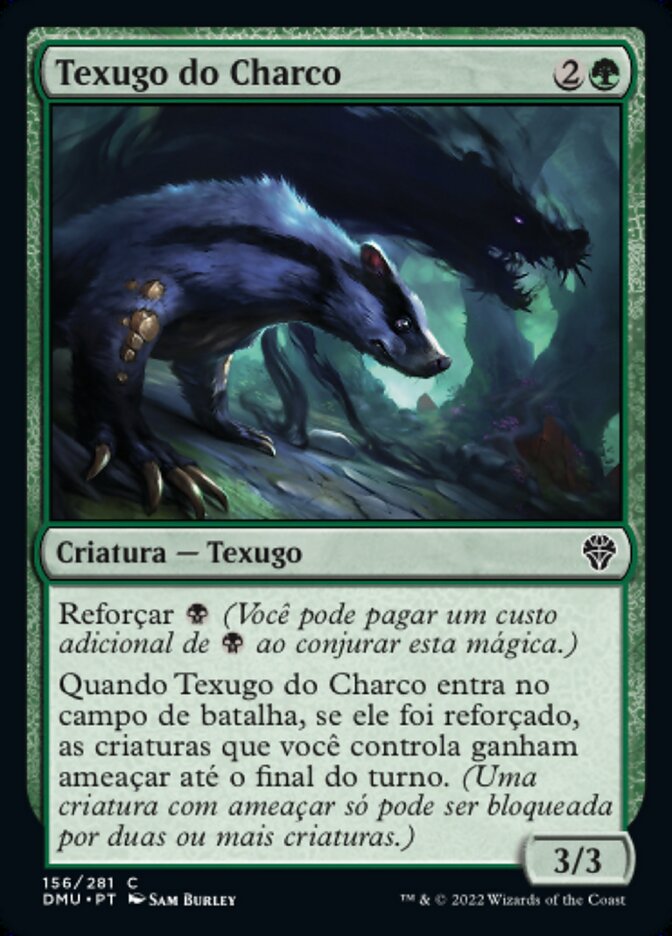 Texugo do Charco / Bog Badger - Magic: The Gathering - MoxLand