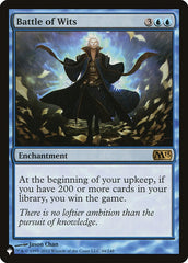 Batalha de Raciocínio / Battle of Wits - Magic: The Gathering - MoxLand