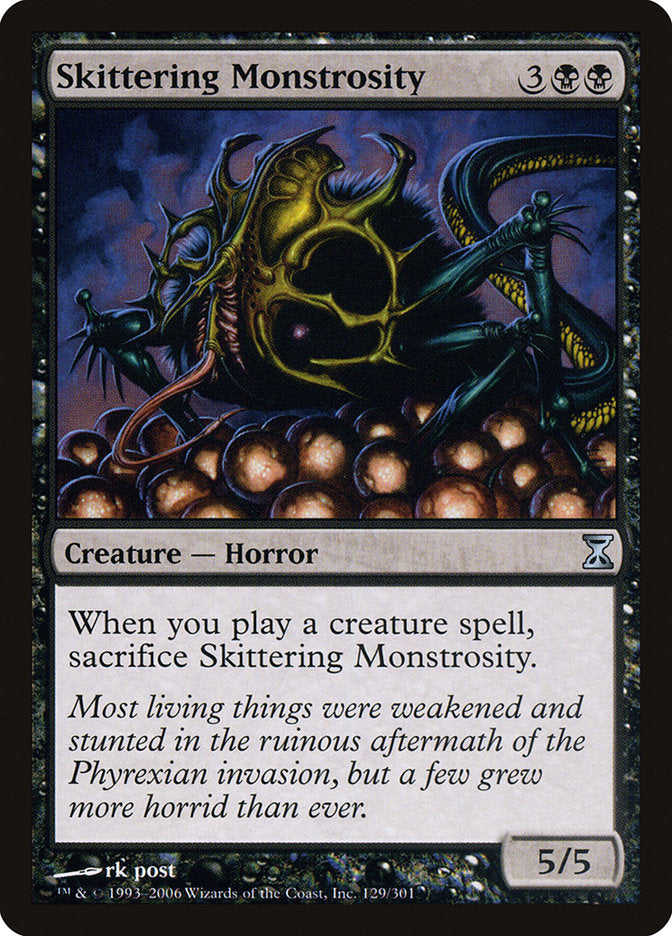 Monstruosidade Saltitante / Skittering Monstrosity - Magic: The Gathering - MoxLand